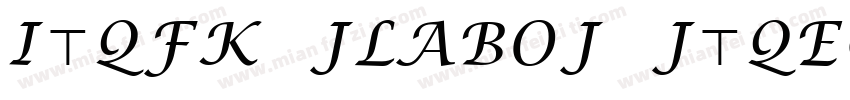 latin moderm math字体转换